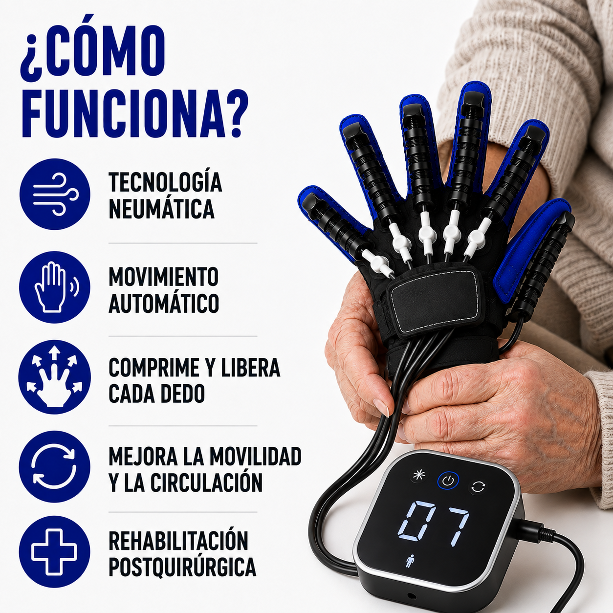 Guantes de Robot de rehabilitación