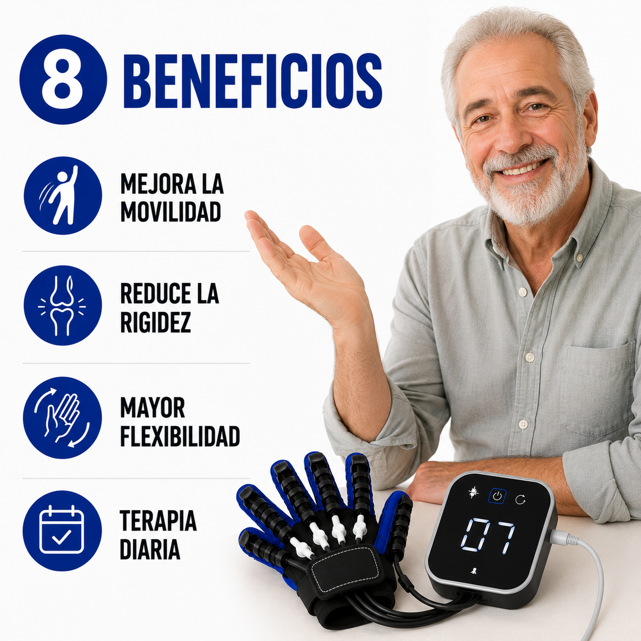 Guantes de Robot de rehabilitación